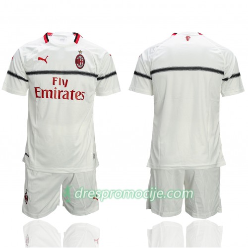 AC Milan Dres Dječji Gostujući 2018/19 Kratkih Rukava AC Milan Dres Dječji Gostujući 2018/19 Kratkih Rukava